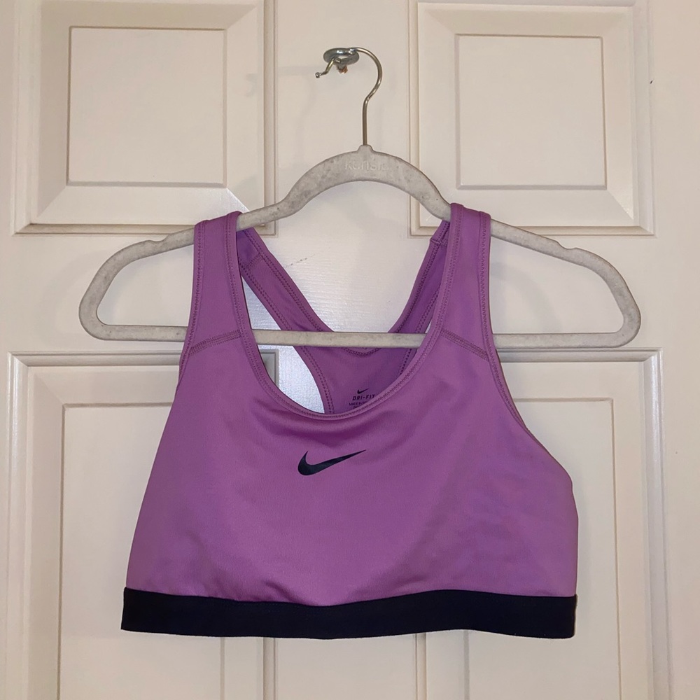 Purple Nike Sports Bra